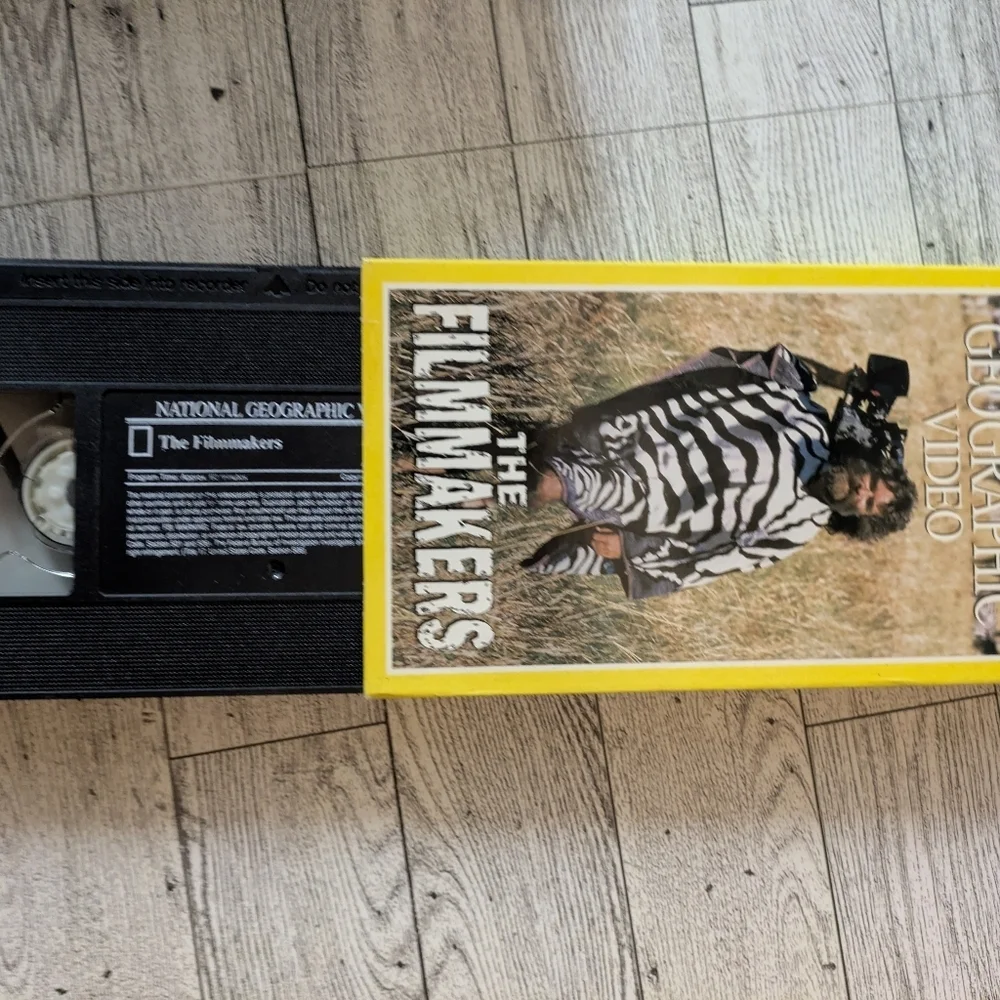 National Geographic Video - Yellow Box VHS Tape